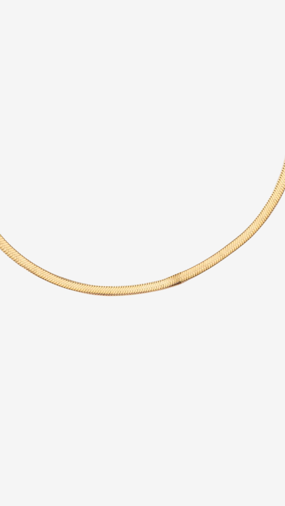 14K GULD SNAKE HALSKÆDE
