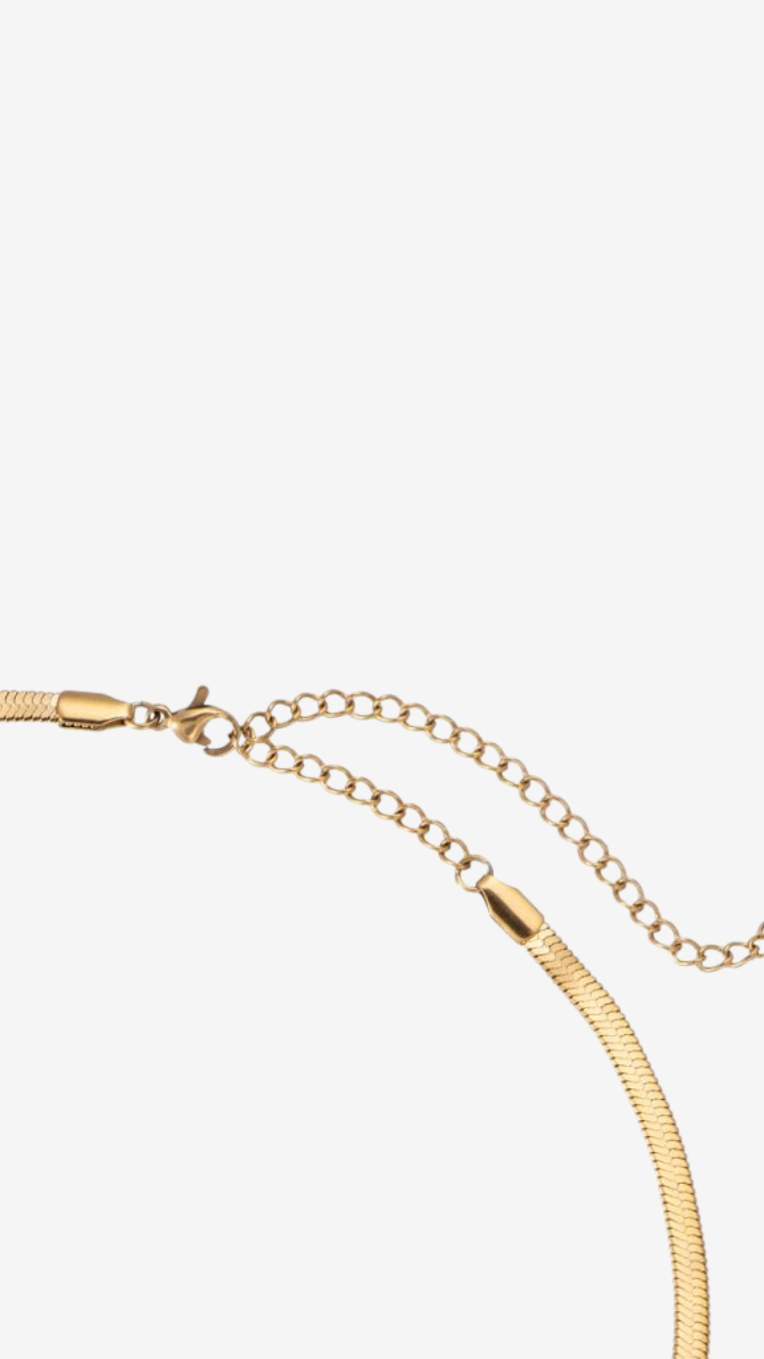 14K GULD SNAKE HALSKÆDE