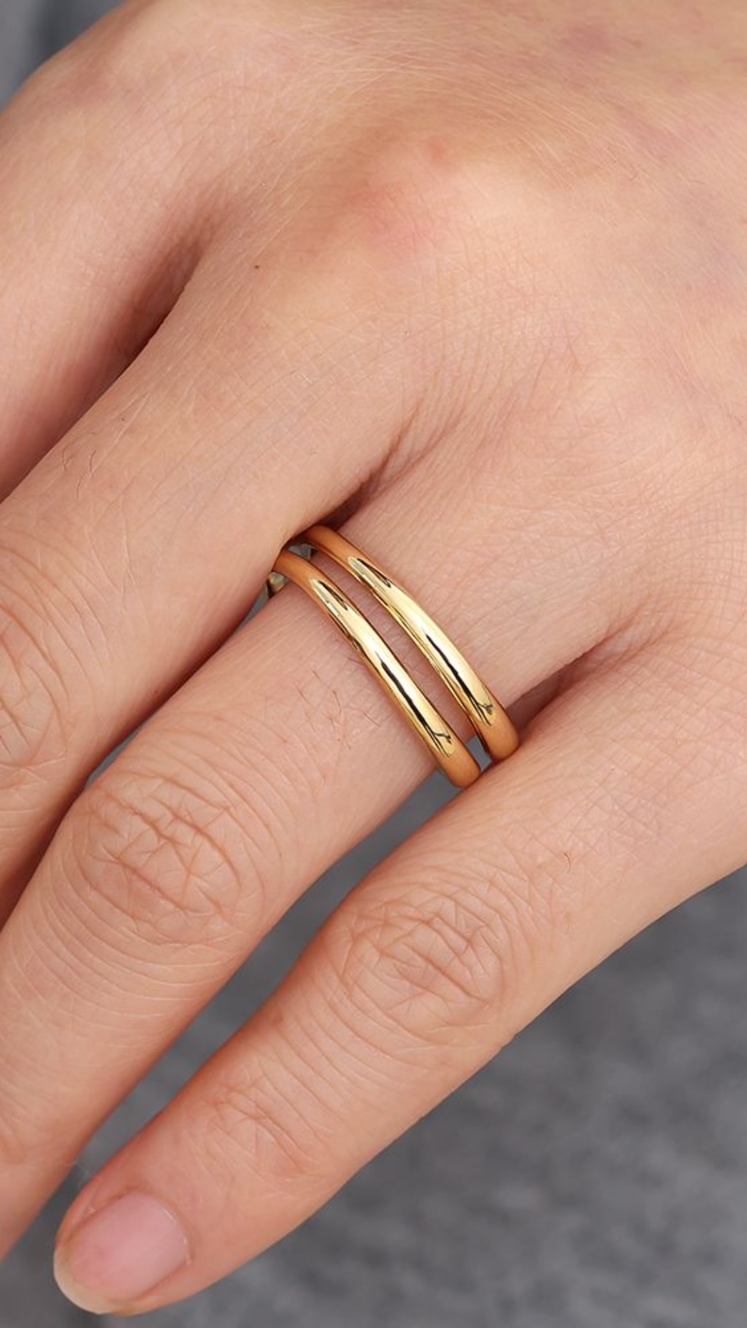 14K GULD TWIST RING