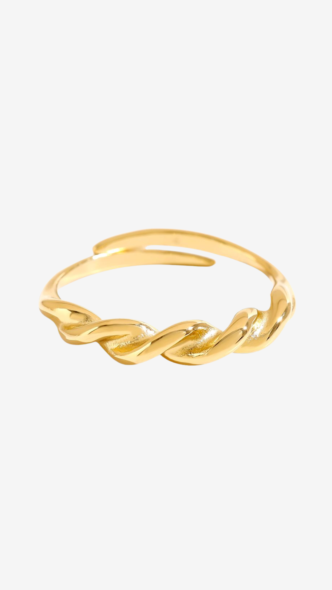 14K GULD SNOR RING