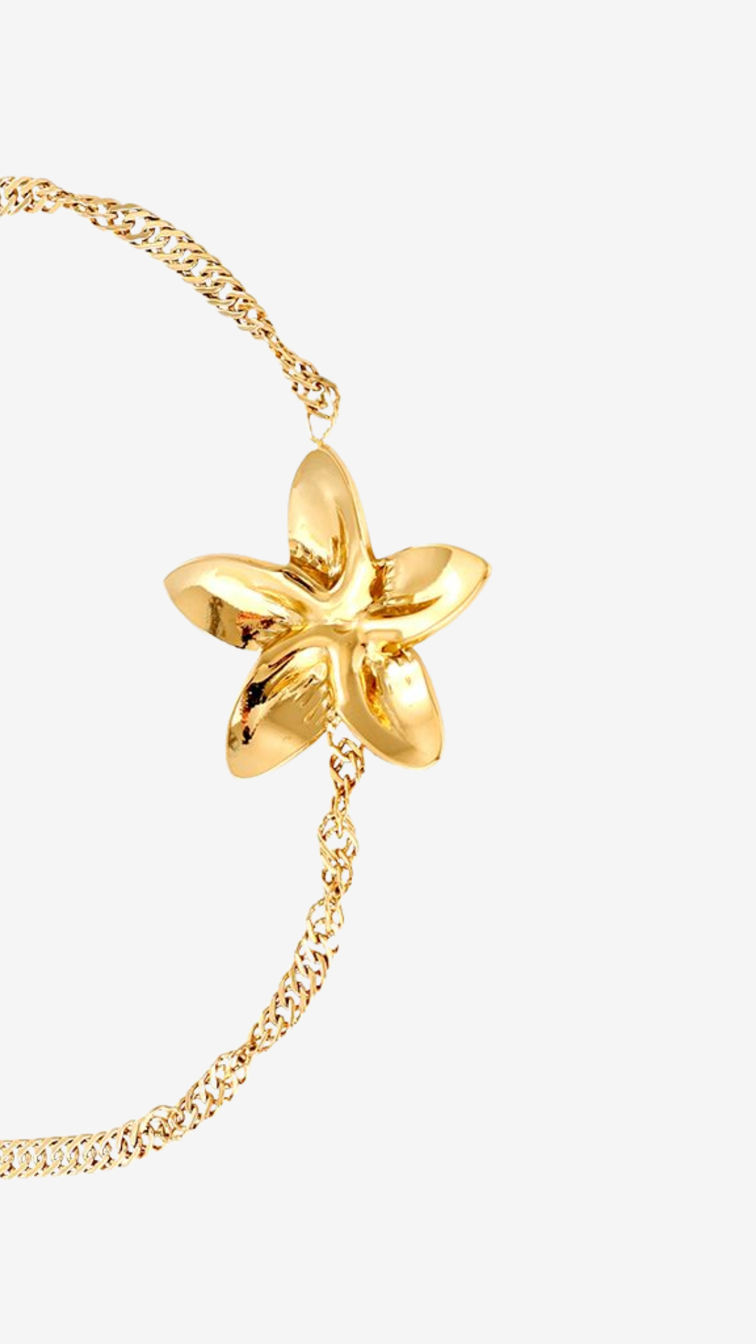 14K GULD RAFFLESIA ARMBÅND