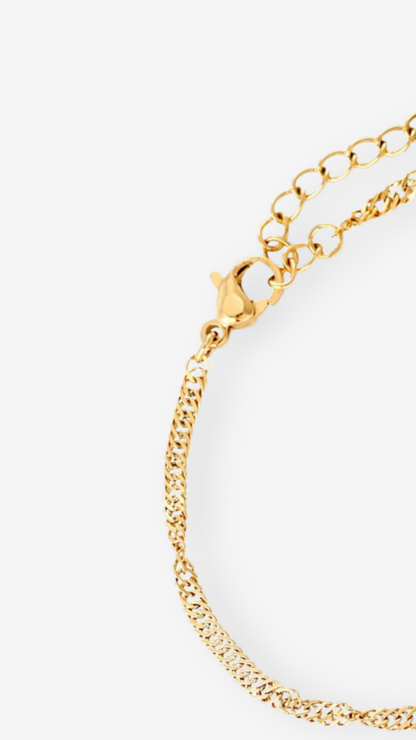 14K GULD RAFFLESIA ARMBÅND