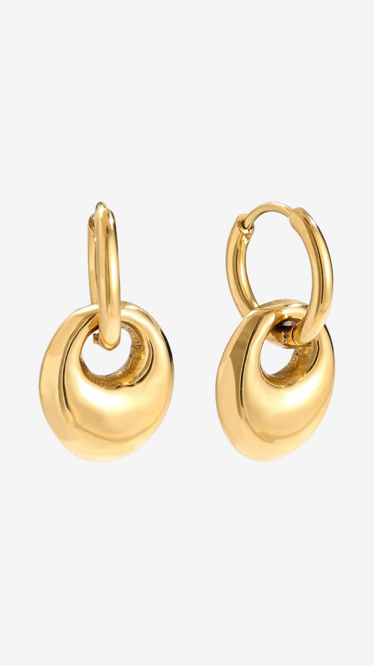 14K GULD POLUS ØRERINGE